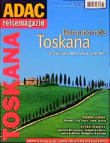 Toskana - bezaubernde Toskana ; grüne Hügel, weiße Villen, roter Wein