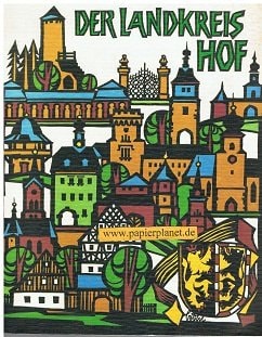 Der Landkreis Hof eine Broschüre des Landkreises Hof