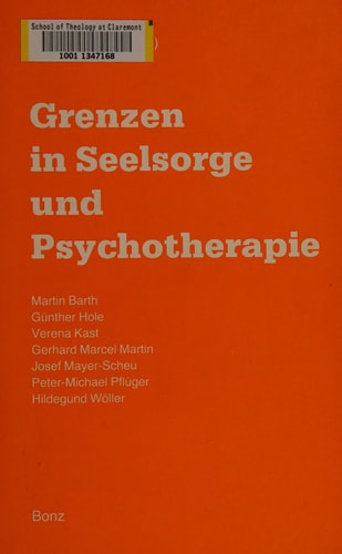 Grenzen in Seelsorge und Psychotherapie