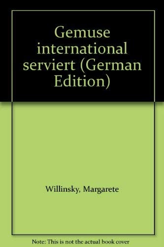 Gemüse international serviert