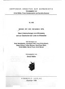 Minne ist ein swaerez Spil: Neue Untersuchungen zum Minnesang und zur Geschichte der Liebe im Mittelalter (Göppinger Arbeiten zur Germanistik) (German Edition)