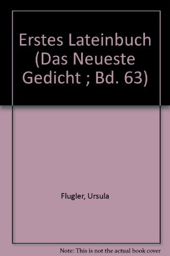 Erstes Lateinbuch