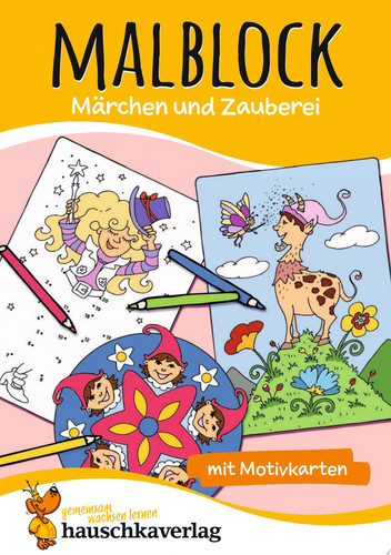 Malbuch ab 4 Jahre für Junge und Mädchen - Märchen Ausmalbuch mit Mandalas und Ausmalbildern, Geschenk für Kinder