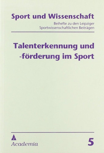 Talenterkennung und -förderung im Sport - Bericht zur Konferenz Talenterkennung und -förderung im Kinder- und Jugendsport, 22. - 24. Januar 1991 in Leipzig