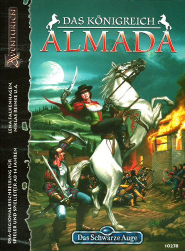 Das Königreich Almada von Rössern, Rache, Rebenblut : [eine DSA-Spielhilfe von FANPRO ; DSA-Regionalbeschreibung für Spieler und Spielleiter ab 14 Jahren]