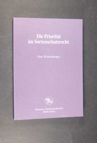 Die Priorität im Sortenschutzrecht