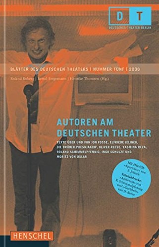 Autoren am Deutschen Theater mit CD