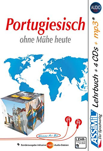 ASSiMiL Portugiesisch ohne Mühe heute - Audio-Plus-Sprachkurs Selbstlernkurs für Deutschsprechende - Lehrbuch (Niveau A1-B2) + 4 Audio-CDs + 1 mp3-CD