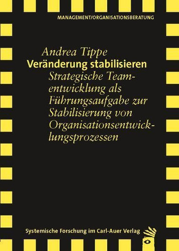 Veränderung stabilisieren strategische Teamentwicklung als Führungsaufgabe zur Stabilisierung von Organisationsentwicklungsprozessen