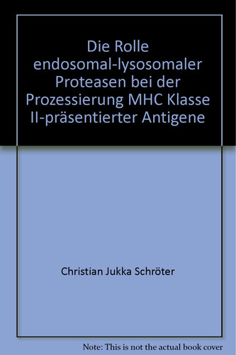 Die Rolle endosomal-lysosomaler Proteasen bei der Prozessierung MHC-Klasse-II-präsentierter Antigene