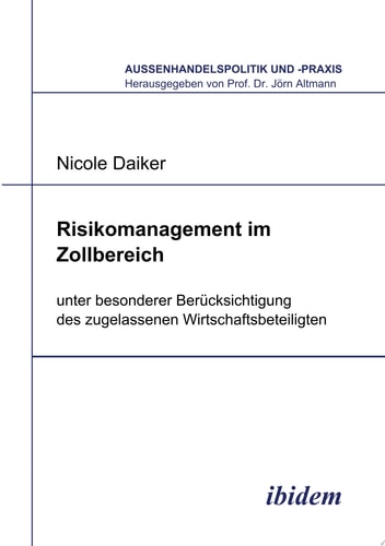 Risikomanagement im Zollbereich