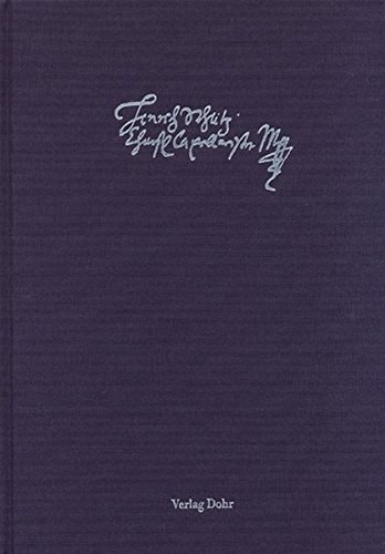 Schriftstücke von Heinrich Schütz
