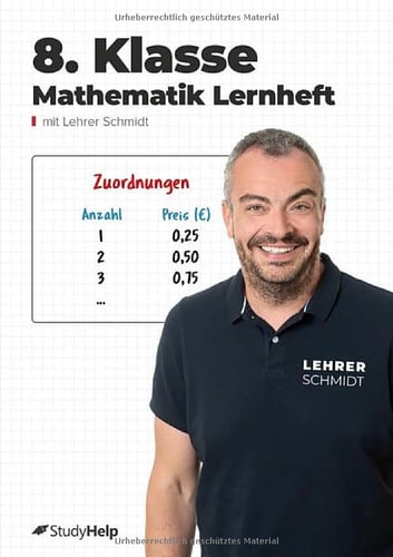 Mathematik Lernheft Mit Lehrer Schmidt / Autor: Stefan Abrams
