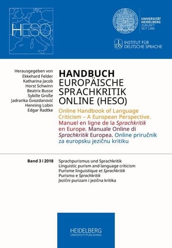 Jezični Purizam i Jezična Kritika