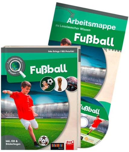 Set: Leselauscher Wissen: Fußball (inkl. CD) inkl. Arbeitsmappe