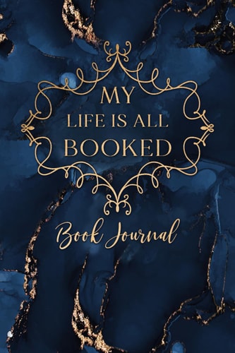 My life is all BOOKed - Book Journal: Mein Büchertagebuch für 100 Bücher, Buch-Journal und Lesetagebuch (German Edition)