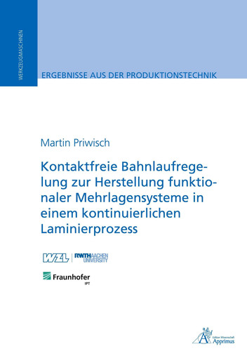 Kontaktfreie Bahnlaufregelung zur Herstellung funktionaler Mehrlagensysteme in einem kontinuierlichen Laminierprozess Non-contact web guiding for manufacturing of functional multilayer systems in a continuous lamination process