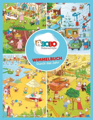 Bobo Siebenschläfer Wimmelbuch durch das Jahr