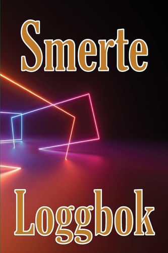 Smerte loggbok Premium loggbok for å holde oversikt over dato, energi, aktivitet, søvn, smertenivå/område, måltider og mange flere nyttige ting