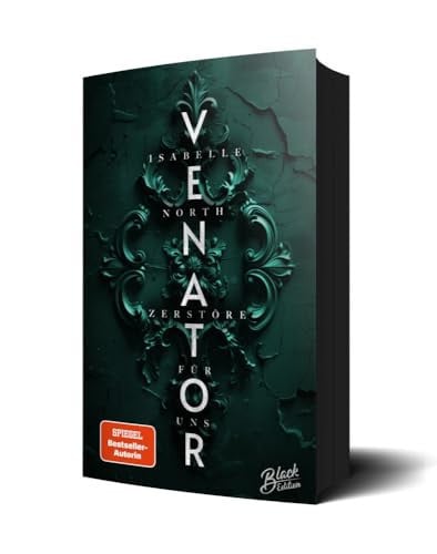 Venator Zerstöre für uns | Mit Farbschnitt und weißer Schrift auf schwarzen Seiten