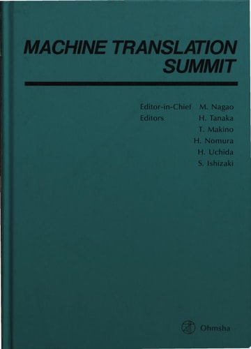 Machine Translation Summit