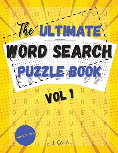 Ultimate Word Search Puzzle Book: Perfect Large Print Activity Book for Adults and Teens (Vol. 1)