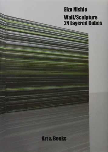 Wall/sculpture, 24 Layered Cubes