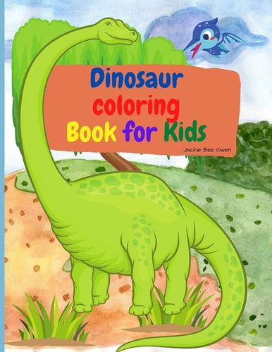 Dinosaur Coloring Book for Kids