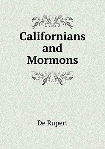 Californians and Mormons