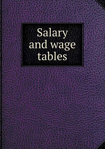 Salary and wage tables