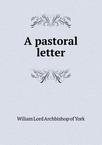 A pastoral letter