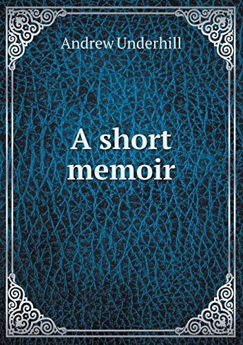 A short memoir