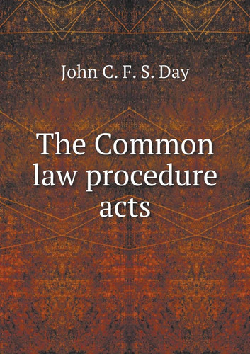 The Common law procedure acts