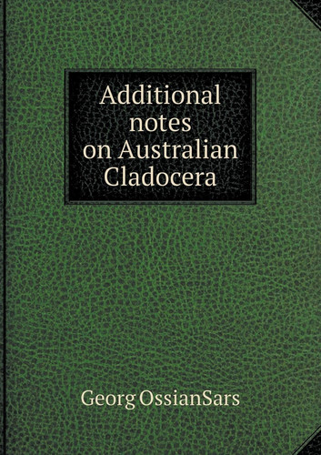 Additional notes on Australian Cladocera
