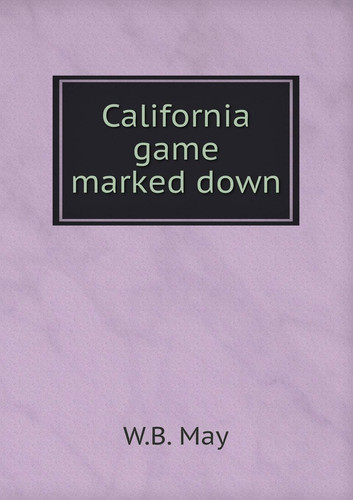 California game marked down