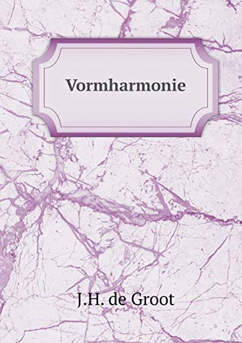 Vormharmonie (Dutch Edition)