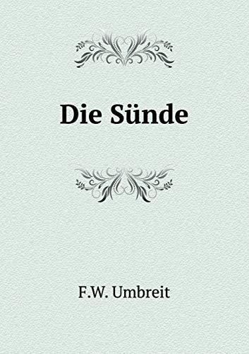 Die Sünde (German Edition)