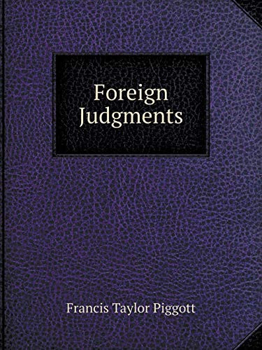 Foreign Judgments