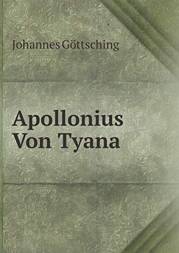 Apollonius Von Tyana (German Edition)