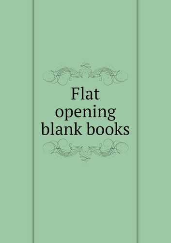 Flat opening blank books