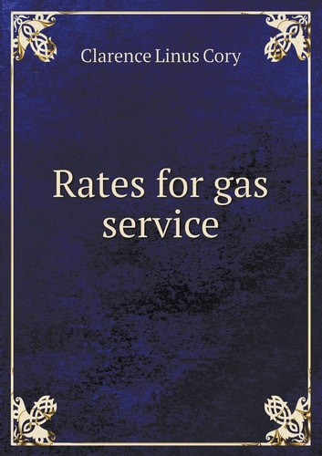 Rates for gas service