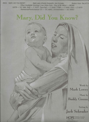 Mary Did You Know?