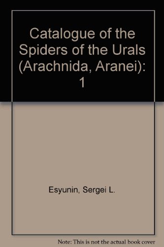 Katalog paukov (Arachnida, Aranei) Urala (Russian Edition)