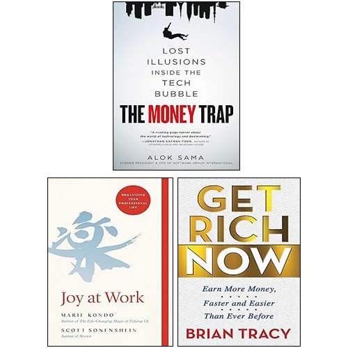 The Money Trap, Joy at Work & Get Rich Now 3 Books Collection Set