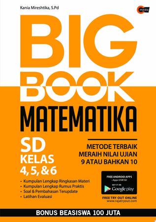 Big Book Matematika SD Kelas 4, 5, & 6