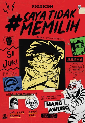 Si Juki #SayaTidakMemilih