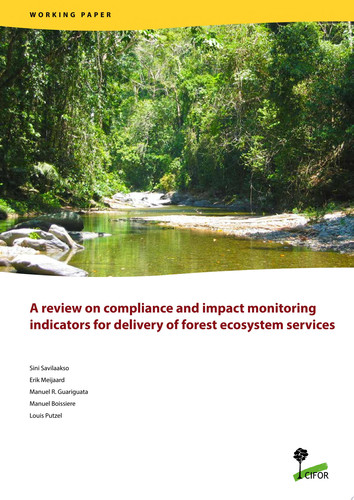 A review on compliance and impact monitoring indicators for delivery of forest ecosystem services