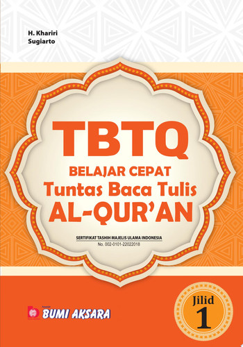 Belajar Cepat Tuntas Baca Tulis Al-Qur’an Jilid 1