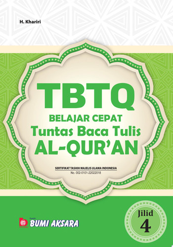 Belajar Cepat Tuntas Baca Tulis Al-Qur’an Jilid 4