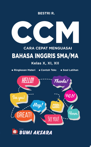 CCM Cara Cepat Menguasai Bahasa Inggris SMA dan MA Rangkuman Bahasa Inggris SMA MA SBMPTN